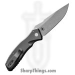 ProTech - SB1101 - Pallas - CPM MagnaCut Stonewash Clip Point - Aluminum - Black - Image 2