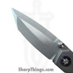 Simeon - SCKKROWA826 - Krow - Folding Knife - MagnaMax Stonewash Tanto - Titanium - Natural - Image 5