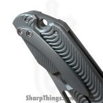 Simeon - SCKUNTO826 - UnTo S milling - Folding Knife - S35VN Stonewash Tanto - Titanium - Natural - Image 12
