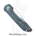 Simeon - SCKUNTO826 - UnTo S milling - Folding Knife - S35VN Stonewash Tanto - Titanium - Natural - Image 13