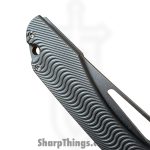 Simeon - SCKUNTO826 - UnTo S milling - Folding Knife - S35VN Stonewash Tanto - Titanium - Natural - Image 8