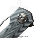 Simeon - SCKUNTO826 - UnTo S milling - Folding Knife - S35VN Stonewash Tanto - Titanium - Natural - Image 9