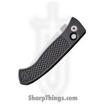 ProTech - WB1105 - Walter Brend 1105 - Automatic Knife - CPM MagnaCut Stonewash Drop Point - 6061 Aluminum - Black - Image 3