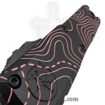 Microtech - 12314-1TPBKPKCS - UTX-85 Gen IV Topographic - OTF Auto - M390MK Coated Drop Point - 6061-T6 Aluminum - Black|Pink - Image 3
