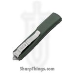 Microtech - 1120-10OD - Ultratech Gen III ZBP - OTF Auto - M390MK Stonewash Bayonet - Aluminum - OD Green - Image 4