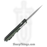 Microtech - 1120-10OD - Ultratech Gen III ZBP - OTF Auto - M390MK Stonewash Bayonet - Aluminum - OD Green - Image 5