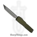 Microtech - 1123-10APOD - Ultratech Gen III ZBP - OTF Auto - M390MK Apocalyptic Tanto - Aluminum - OD Green