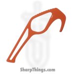 Benchmade - 11OR - Slipridge - Fixed Blade Knife - 440C SS Coated Hook - 440C SS - Rust Orange - Image 2
