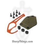 Benchmade - 11OR - Slipridge - Fixed Blade Knife - 440C SS Coated Hook - 440C SS - Rust Orange - Image 3