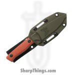 Benchmade - 15650-01 - Slipridge - Fixed Blade Knife - CPM MagnaCut Satin Drop Point - G10 - Rust Orange - Image 4