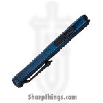 Microtech - 1704M-1WBL - Hera II Mini - OTF Auto - M390MK Coated Tanto - Aluminum - Weathered Blue - Image 4