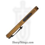 Microtech - 1705M-1TA - Hera II Mini - OTF Auto - M390MK Coated Recurve - Aluminum - Tan - Image 5