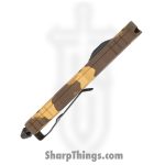 Microtech - 225-3GCS-Z4 - Dirac SS - OTF Auto - M390, 204P, Elmax, or XHP Coated D/E P/S - Aluminum - Gold Camo - Image 5