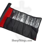 VOC - A1044-12 - 9" 12pc Jumbo Throwing Knife Kit - Fixed Blade Knife - 440 SS Coated Spear Point - 440 SS - Black - Image 6