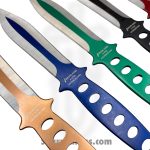 VOC - A9799-12-ASTD - 9" 12pc Throwing Knife Set "Star Wars" - Fixed Blade Knife - 440 SS Two Tone Spear Point - 440 SS - Multi - Image 3