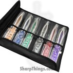 VOC - A9799-12-ASTD - 9" 12pc Throwing Knife Set "Star Wars" - Fixed Blade Knife - 440 SS Two Tone Spear Point - 440 SS - Multi - Image 4
