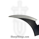 VOC - A1014-BK-3 - 6" 3pc Bat Throwing Knife Set - Fixed Blade Knife - Stainless Coated - Stainless - Black - Image 4