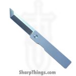 Daily Carry Co - DCC01 - Balikot Gen II - Balisong - M390 Satin Tanto - Grade 5 Titanium - Gray