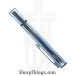 Daily Carry Co - DCC01 - Balikot Gen II - Balisong - M390 Satin Tanto - Grade 5 Titanium - Gray - Image 10