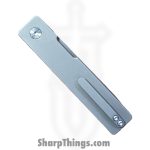 Daily Carry Co - DCC01 - Balikot Gen II - Balisong - M390 Satin Tanto - Grade 5 Titanium - Gray - Image 8