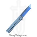 Daily Carry Co - DCC09 - Vanguard - Assisted Open Knife - M390 Satin Tanto - Grade 5 Titanium - Gray - Image 2