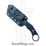 Daily Carry Co - DCC10 - Garuda - Fixed Blade Knife - 14C28N Satin Tanto - G10 - Black - Image 10