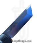 Daily Carry Co - DCC10 - Garuda - Fixed Blade Knife - 14C28N Satin Tanto - G10 - Black - Image 4