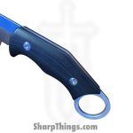 Daily Carry Co - DCC10 - Garuda - Fixed Blade Knife - 14C28N Satin Tanto - G10 - Black - Image 6
