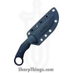 Daily Carry Co - DCC11 - Garuda - Fixed Blade Knife - 14C28N Coated Drop Point w/ Tactical Hook - G10 - Black - Image 10