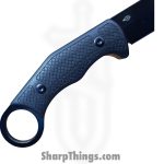 Daily Carry Co - DCC11 - Garuda - Fixed Blade Knife - 14C28N Coated Drop Point w/ Tactical Hook - G10 - Black - Image 6