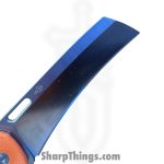 Daily Carry Co - DCC12 - Gauntlet - Folding Knife - D2 Satin Hawksbill - G10 - Orange - Image 4