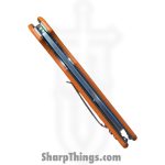 Daily Carry Co - DCC12 - Gauntlet - Folding Knife - D2 Satin Hawksbill - G10 - Orange - Image 8