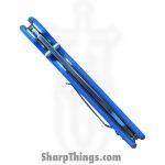 Daily Carry Co - DCC13 - Gauntlet - Folding Knife - D2 Satin Drop Point - G10 - Blue - Image 8