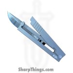 Daily Carry Co - DCC14 - Parachute 1911 Edition - Gravity Knife - M390 Satin Clip Point - Grade 5 Titanium - Gray - Image 9