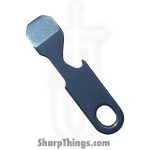 Daily Carry Co - DCC17 - QuickPry Mini Pry Bar - Polished - Stainless Steel - Black