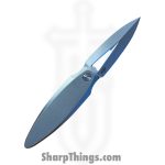 Daily Carry Co - DCC18 - Sibat - Balisong - M390 Satin Stiletto - Grade 5 Titanium - Gray - Image 2