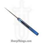 Daily Carry Co - DCC18 - Sibat - Balisong - M390 Satin Stiletto - Grade 5 Titanium - Gray - Image 3
