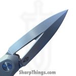 Daily Carry Co - DCC18 - Sibat - Balisong - M390 Satin Stiletto - Grade 5 Titanium - Gray - Image 4