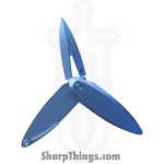 Daily Carry Co - DCC18 - Sibat - Balisong - M390 Satin Stiletto - Grade 5 Titanium - Gray - Image 7