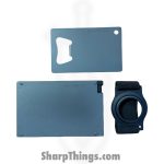 Daily Carry Co - DCC19 - The Aegis Minimalist Card Wallet - Grade 5 Titanium G10 - Gray