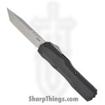 Kershaw - KS9000TSW - Livewire - Automatic Knife - CPM MagnaCut Stonewash Tanto - 6061 T6 Aluminum - Black