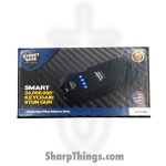 Streetwise - M-ES-SW-S24BK - Smart Stun Gun w/ Touch Sensor - Rubberized - Black - Image 6