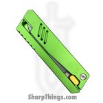 VOC - PF88GN - Gravity - Gravity Knife - 5Cr15MoV Satin Clip Point - Aluminum - Green - Image 3
