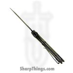 VOC - PWF45YL - Wartech - Assisted Open Knife - Steel Coated Reverse Tanto - Aluminum - Black Yellow - Image 6