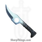 Silverline USA - SPK912 - Rail Road Spike - Fixed Blade Knife - 1095 HC Stonewash Skinner - 1095 HC - Natural