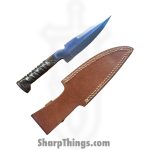 Silverline USA - SPK917 - Spike Knife - Fixed Blade Knife - 1095 HC Satin Skinner - 1095 HC - Natural - Image 8