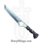 Silverline USA - SPK918 - Spike Knife - Fixed Blade Knife - 1095 HC Satin Hunter - 1095 HC - Natural
