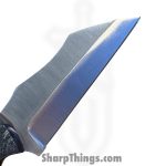 Silverline USA - SS003 - Skinner - Fixed Blade Knife - J2 Polished Reverse Tanto - G10 - Black|White - Image 3