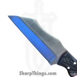 Silverline USA - SS003 - Skinner - Fixed Blade Knife - J2 Polished Reverse Tanto - G10 - Black|White - Image 5