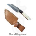 Silverline USA - SS003 - Skinner - Fixed Blade Knife - J2 Polished Reverse Tanto - G10 - Black|White - Image 8